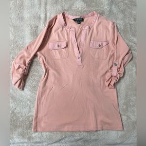 Lauren pink top
